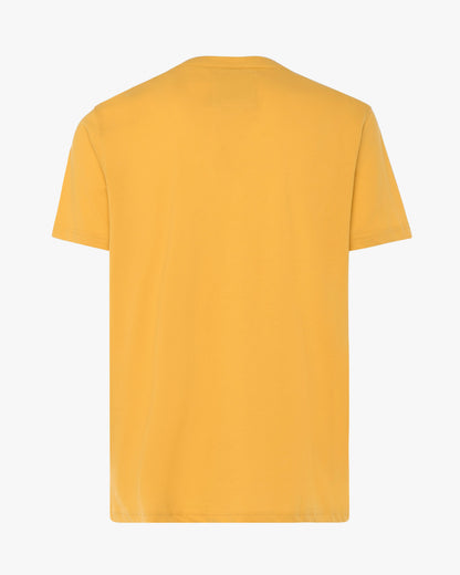 T-shirt with ribbed collar