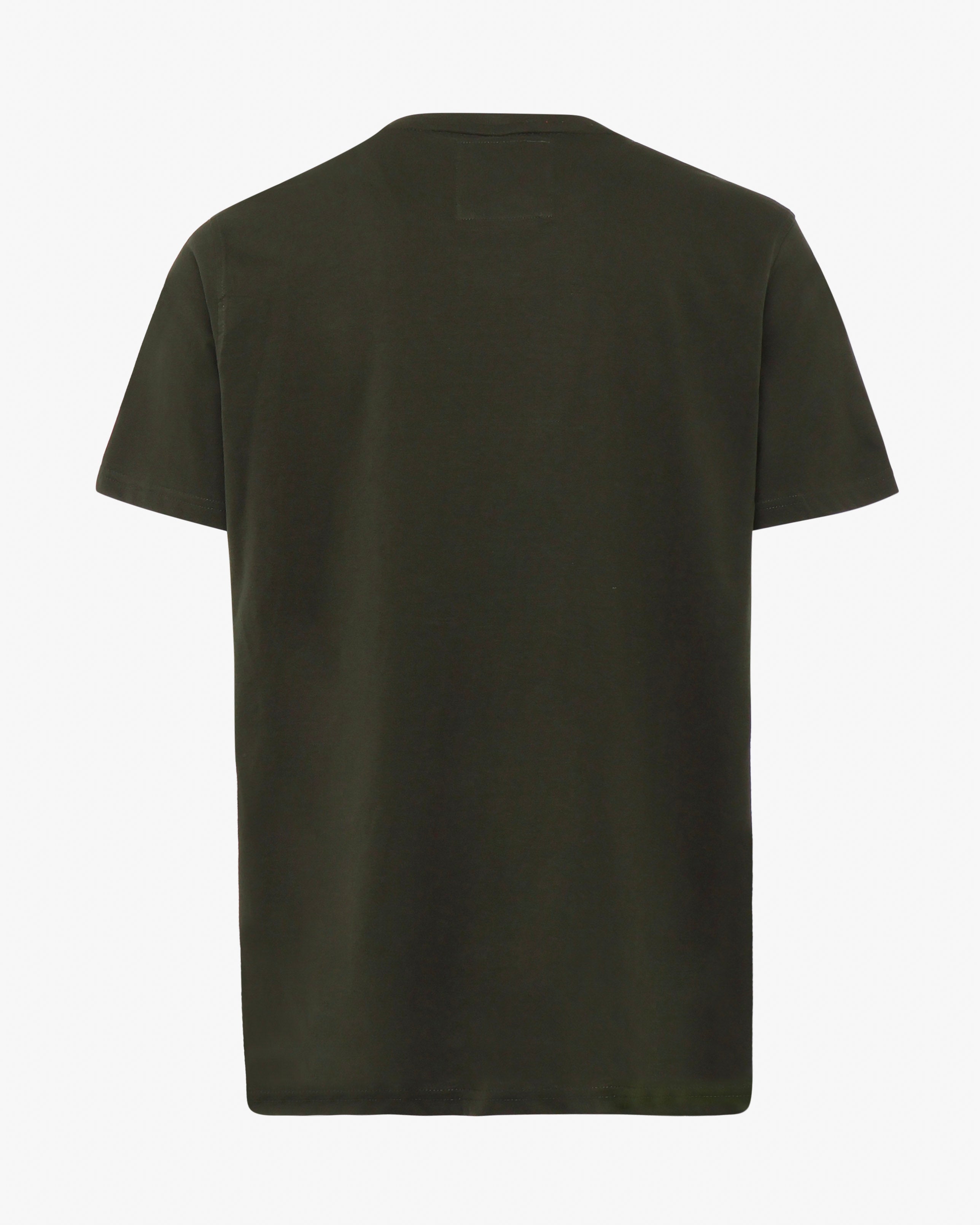 T-shirt with ribbed collar