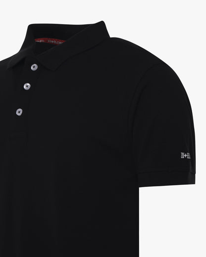 Polo con micrologo su manica