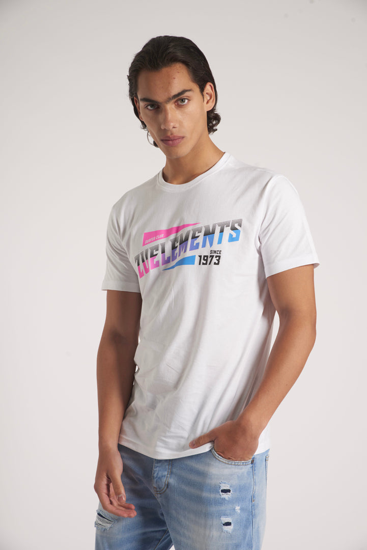 T-shirt con logo grande