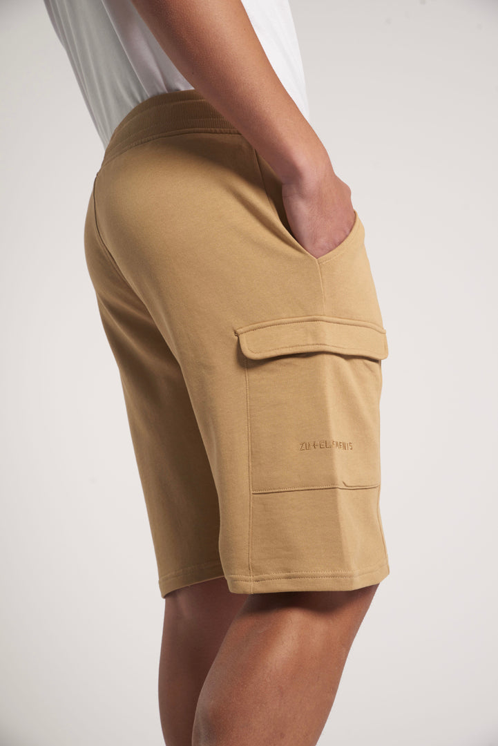 Fleece Bermuda shorts with big pockets 