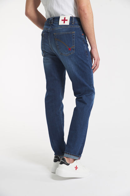 Regular jeans with zip 