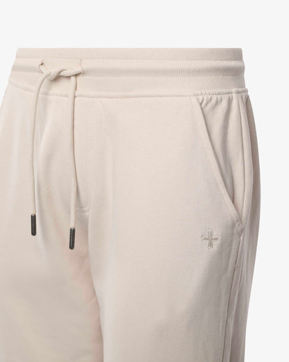 Sweatpants with embroidered micrologo