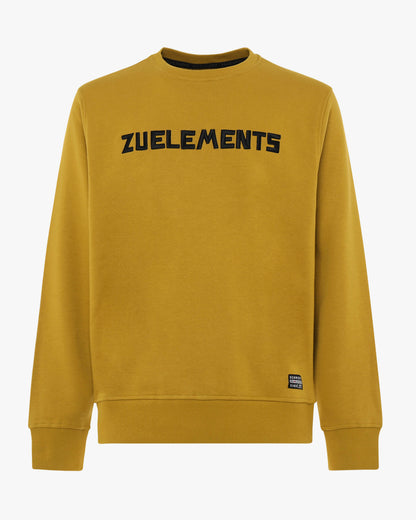 Zu embroidered crewneck sweatshirt