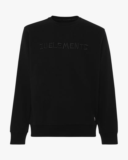 Zu embroidered crewneck sweatshirt