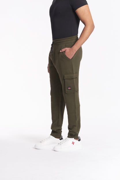 Fleece trousers with pockets